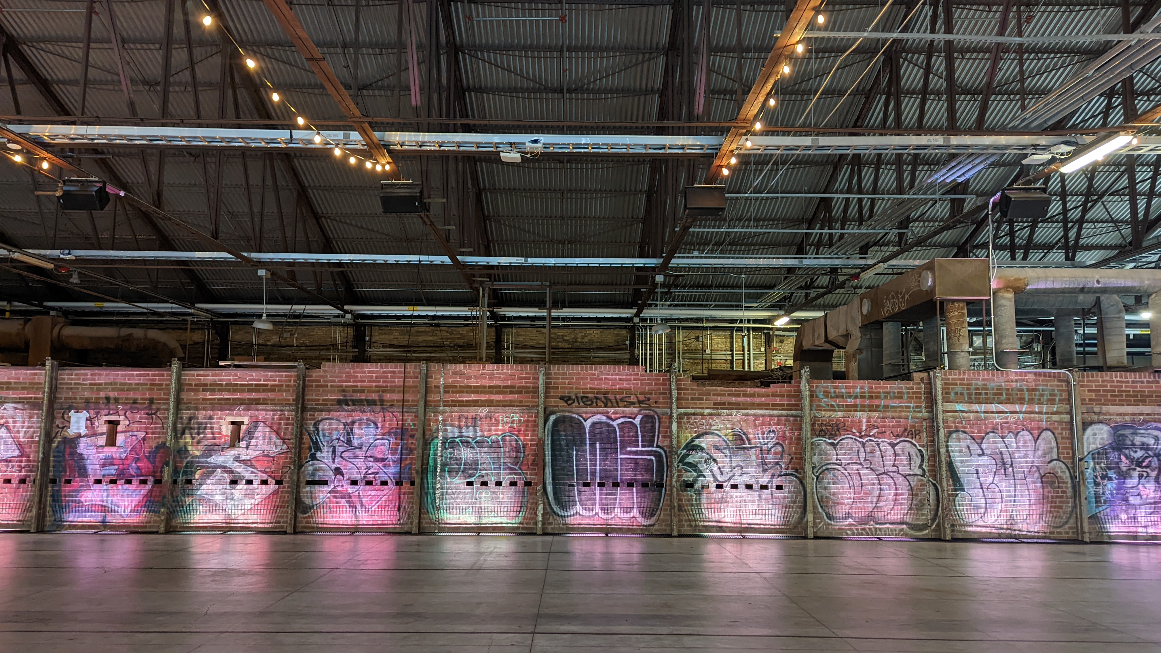 Evergreen Brick Works - picture of inside building